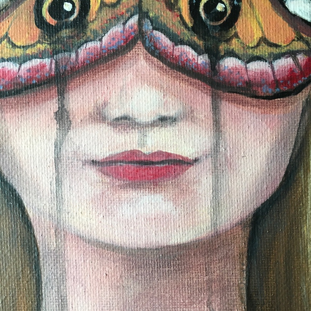 Original Art - THE EMPRESS’S TEARS - Acrylic on Canvas - Picture 6 of 14
